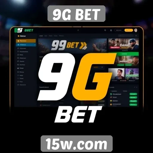 Interface do usuário do 9G BET é intuitiva